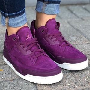 Limited Air Jordan 3 Retro Suede "Bordeaux"
